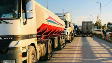 تصویر بازگرداندن ۱۵۳ تانکر تیل بی‌کیفیت به ایران از نیمروز؛ هشدار جدی به تاجران 