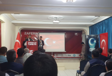 15 Temmuz Demokrasi ve Milli Birlik Günü dolayısıyla Afganistan’ın kuzeyindeki Mezarı Şerif kentinde tören düzenlendi. fotoğrafı