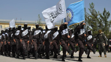 تصویر فراغت ۴۱۵ مجاهد از مرکز آموزشی پولیس ملی اسلامی در هرات 