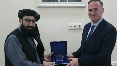 Photo of Afghan envoy meets Belarusian ambassador in Ashgabat to discuss bilateral cooperation