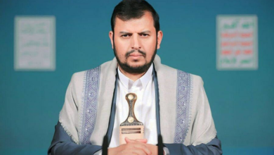 تصویر رهبر انصارالله یمن: آمریکا و اسرائیل تهدیدی برای امت اسلامی هستند/ گرسنگی در غزه ابزار نسل‌کشی است 