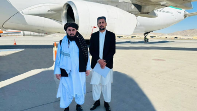 تصویر سفر هیئت افغانستان به چین برای شرکت در کنگره بین‌المللی راه‌آهن