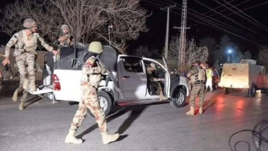 تصویر افراد مسلح بر یک پاسگاه مرزی نظامی پاکستانی در خیبرپختون‌خوا حمله کردند