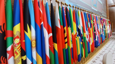 تصویر سردار بردی محمداف به عنوان رئیس سومین کنفرانس کشورهای در حال توسعه سازمان ملل متحد انتخاب شد