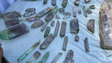 تصویر فروش ۸ کیلوگرم سنگ‌های قیمتی در نورستان به ارزش ۵ میلیون افغانی 