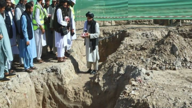 تصویر آغاز ساخت ساختمان‌های آمریت واکسین و تحویل‌خانه صحت‌عامه جوزجان با هزینه ۲۱ میلیون افغانی 