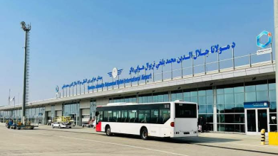 تصویر امضای قرارداد ارائه خدمات زمینی میدان‌هوایی بین‌المللی مولانا جلال‌الدین بلخی با شرکت خصوصی 