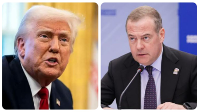 تصویر تشدید تنش‌های هسته‌ای میان آمریکا و روسیه: تبادل تهدیدات میان ترامپ و مدودف 