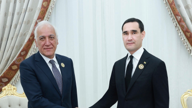 Photo of The President of Turkmenistan met with the President of the Republic of Armenia