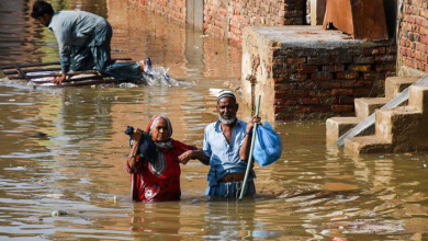 تصویر ۸۰۲ تن در پی سیلاب‌های اخیر در پاکستان جان باختند