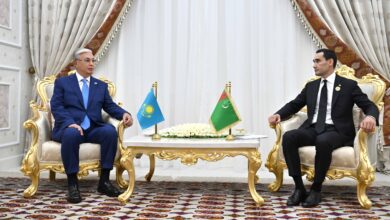 Photo of Presidents of Turkmenistan and Kazakhstan discussed the development of partnership