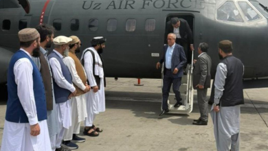 تصویر وزیر انرژی اوزبیکستان وارد کابل شد
