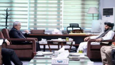 تصویر دیدار رهبری برشنا با سفیر قرغیزستان؛ بررسی چالش‌ها و فرصت‌های پروژه کاسا–۱۰۰۰