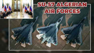 تصویر رونمایی از نسخه پیشرفته‌تر سوخو ۵۷ و قرارداد صادراتی با الجزایر