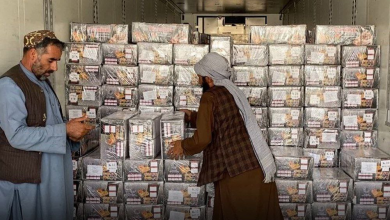 تصویر صد تُن انجیر خشک به ارزش ۷۰۰ هزار دالر از کندهار به کشور هند صادر شد