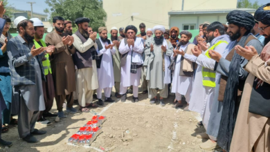 تصویر آغاز ساخت تعمیر معافیت کتلوی در پکتیکا با هزینه ۱۳ میلیون افغانی 