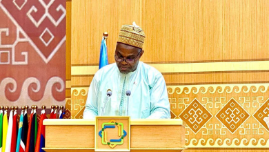 Photo of President of Turkmenistan held a meeting with the Vice President of Gambia