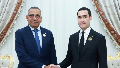 Photo of The President of Turkmenistan and the President of the Democratic Republic of Sao Tome and Principe discussed issues of bilateral cooperation
