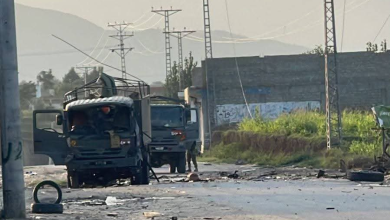 تصویر انفجار در باجور؛ یک سرباز پاکستانی کشته شد و پنج سرباز دیگر به شمول یک افسر ارشد زخمی شدند 