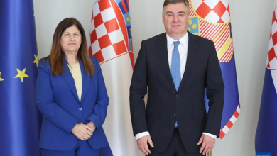 تصویر رییس‌جمهور کرواسی خواستار به رسمیت شناختن فلسطین شد 