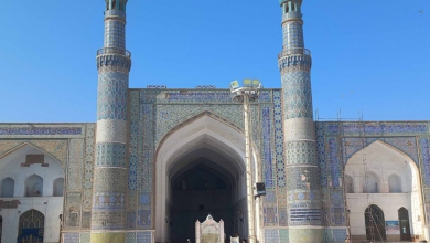 تصویر کار بازسازی پارک مسجد جامع بزرگ هرات از سوی دفتر تیکا آغاز شد