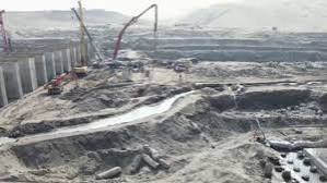 تصویر پیشرفت چشم‌گیر در پروژه کانال قوش‌تپه؛ رئیس اجرائیوی شرکت انکشاف ملی از جریان کارها بازدید کرد