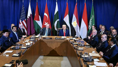 تصویر ترامپ با رهبران ۹ کشور اسلامی در نیویورک دیدار کرد: طرحی برای آینده غزه پس از جنگ 