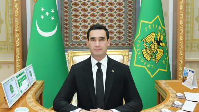 Photo of Readout of the Secretary-General’s meeting with H.E. Mr. Serdar Berdimuhamedov, President of Turkmenistan  