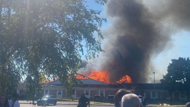 تصویر تیراندازی و آتش‌سوزی در آمریکا؛ ۱۲ تن کشته و زخمی شدند 