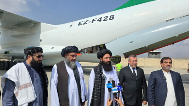 تصویر کمک های ریس جمهور ترکمنستان برای آسیب دیدگان زلزله های آخیر در ولایت های کنر و ننگرهار به کابل رسید