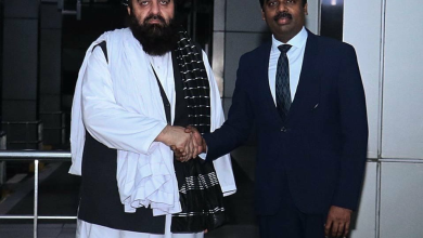 تصویر ورود امیرخان متقی به دهلی‌نو: آغاز گفت‌وگوهای دوجانبه و منطقه‌ای با هند 