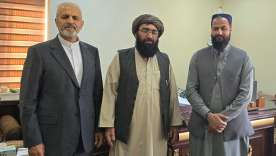 تصویر گسترش همکاری‌های اقتصادی ایران و افغانستان؛ دیدار سرپرست سفارت ایران با مقامات افغان 