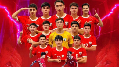 تصویر امارت اسلامی قهرمانی تیم ملی فوتسال افغانستان را تبریکی گفت