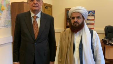 تصویر دیدار سفیر امارت اسلامی با نماینده ویژه روسیه در مسکو؛ تمرکز بر همکاری‌های اقتصادی و مهاجران 