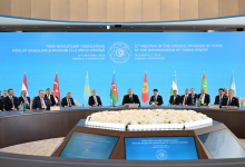 تصویر Türkmen halkynyň Milli Lideri TDG-niň sammitinde çykyş etdi