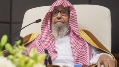 تصویر صالح بن فوزان آل فوزان با حکم ملک سلمان مفتی اعظم عربستان شد 