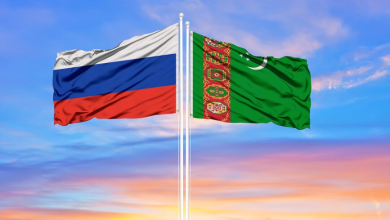 تصویر Türkmenistanyň Prezidenti Russiýanyň Prezidentini doglan güni bilen gutlady