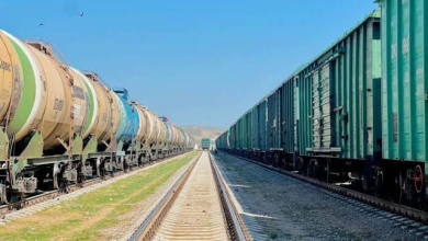 تصویر افزایش انتقالات از طریق خطوط آهن تورغندی و خواف–هرات در شش ماه نخست سال جاری