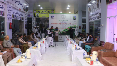 تصویر افتتاح مرکز تجارتی زیرزمینی مزارمال با سرمایه گذاری ۲۴۷ میلیون افغانی در مزارشریف 