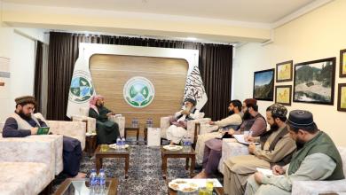 تصویر دیدار مقام محیط زیست افغانستان با سفیر قطر: تمرکز بر اشتراک در COP30 و همکاری‌های اقلیمی 