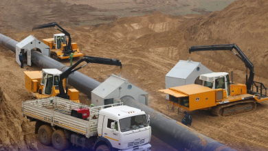 تصویر ۷۱ کیلومتر از مسیر لوله‌های گاز پروژه تاپی در افغانستان آماده شده است