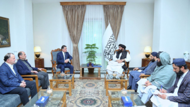 تصویر گسترش روابط دوجانبه؛ امیرخان متقی با هیات تاجیکستانی دیدار کرد 