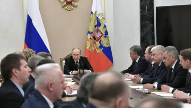 تصویر پوتین در واکنش به اظهارات ترامپ، دستور بررسی ازسرگیری آزمایش‌های هسته‌ای روسیه را صادر کرد