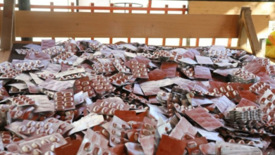 تصویر کشف بیش از ۱۷ هزار تابلیت نشه‌آور در کابل؛ یک نفر بازداشت شد 