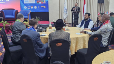 تصویر اشتراک سفیر افغانستان در یک سمینار ملی در اندونیزیا 