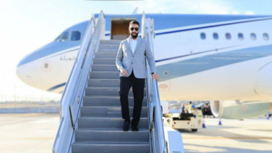 تصویر ورود احمد الشرع (جولانی) به آمریکا برای دیدار با ترامپ 