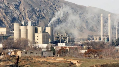 تصویر نزدیک به ۹۰ درصد کار ساخت فابریکهٔ سمنت کندهار تکمیل شده است