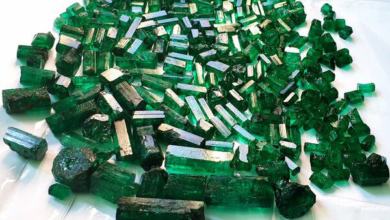 تصویر فروش بیش از ۳ هزار قیراط زمرد پنجشیر به ارزش بیش از ۳ میلیون افغانی 