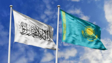 تصویر تأکید قزاقستان بر گسترش روابط تجارتی با افغانستان از طریق خط آهن هرات-تورغندی  