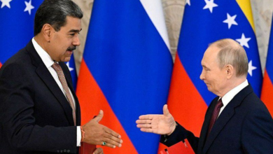 تصویر پوتین به مادورو: روسیه راسخانه در کنار ونزوئلا ایستاده است 